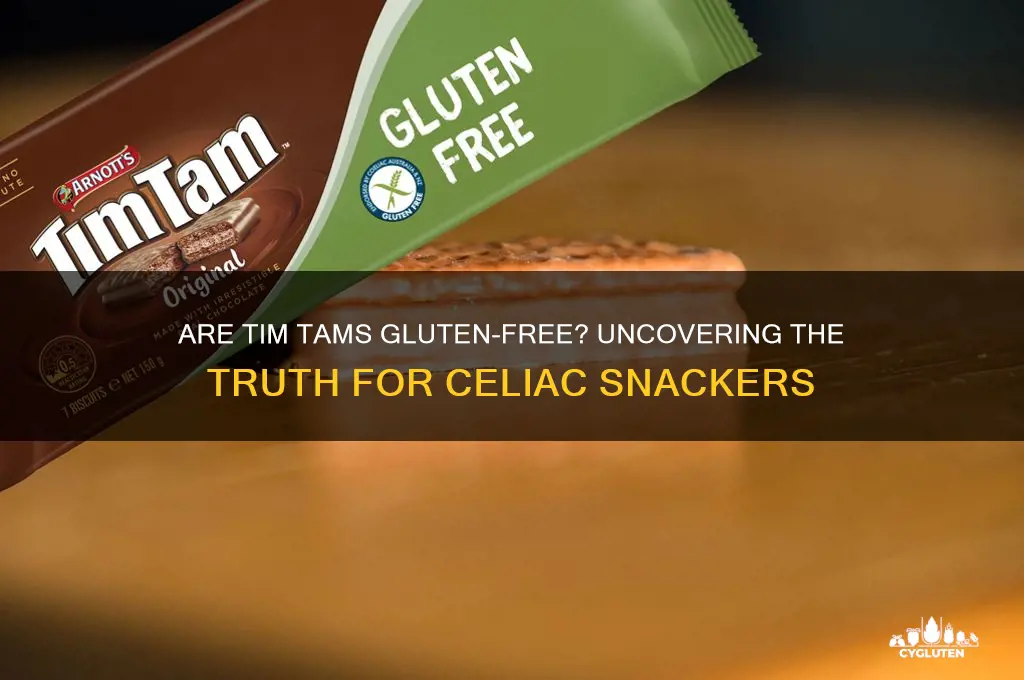 are tim tams gluten free