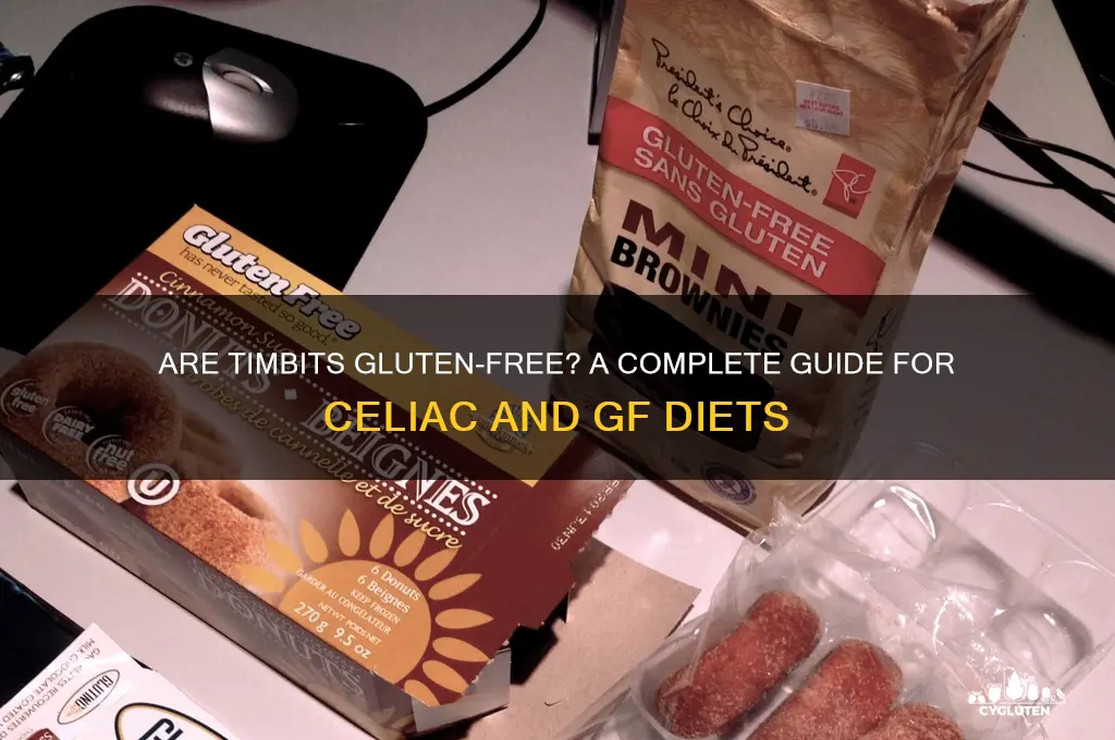 are timbits gluten free