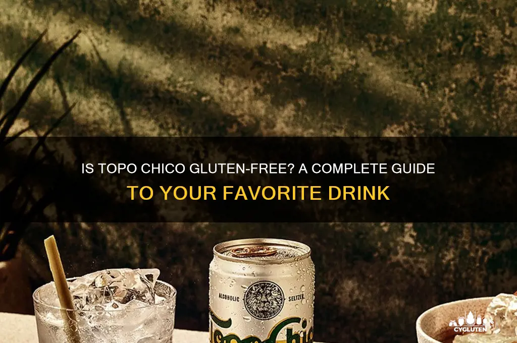 are topo chicos gluten free