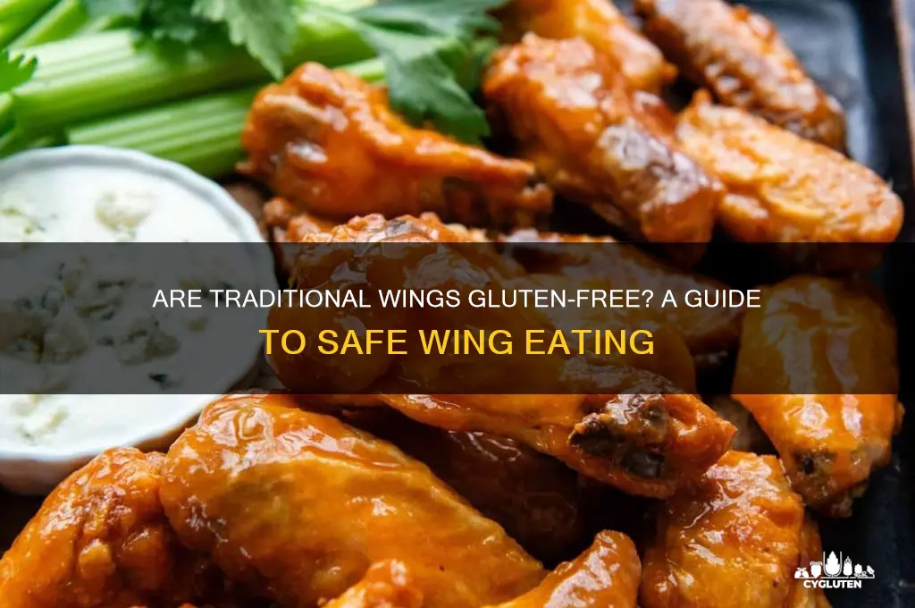 are traditional wings gluten free