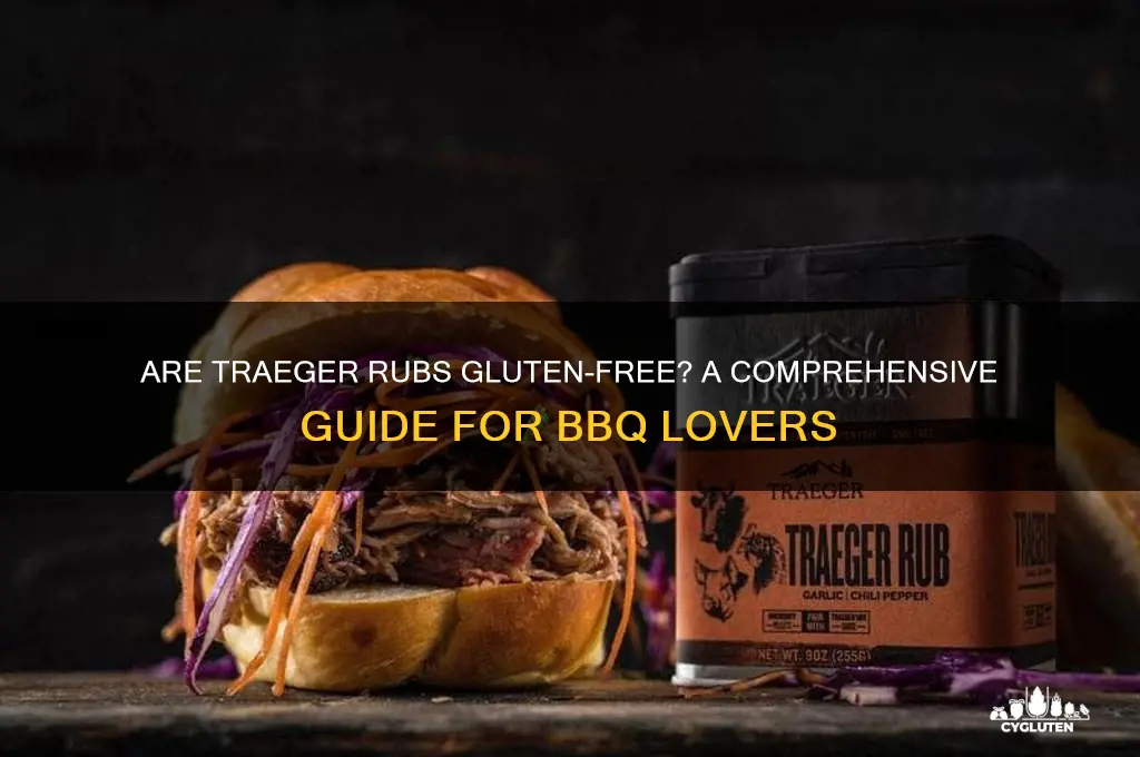are traeger rubs gluten free