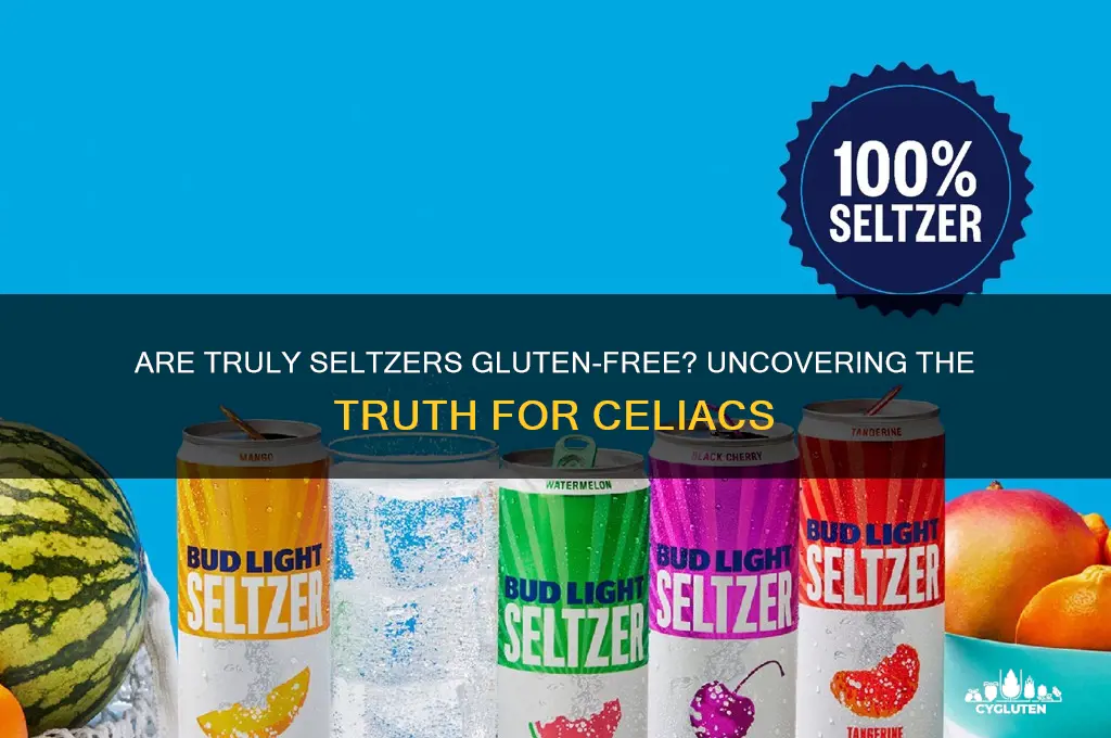 are truly seltzers gluten free
