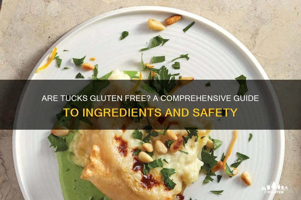 are tucks gluten free
