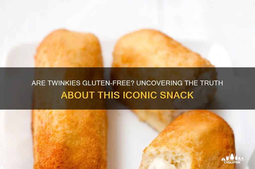 are twinkies gluten free