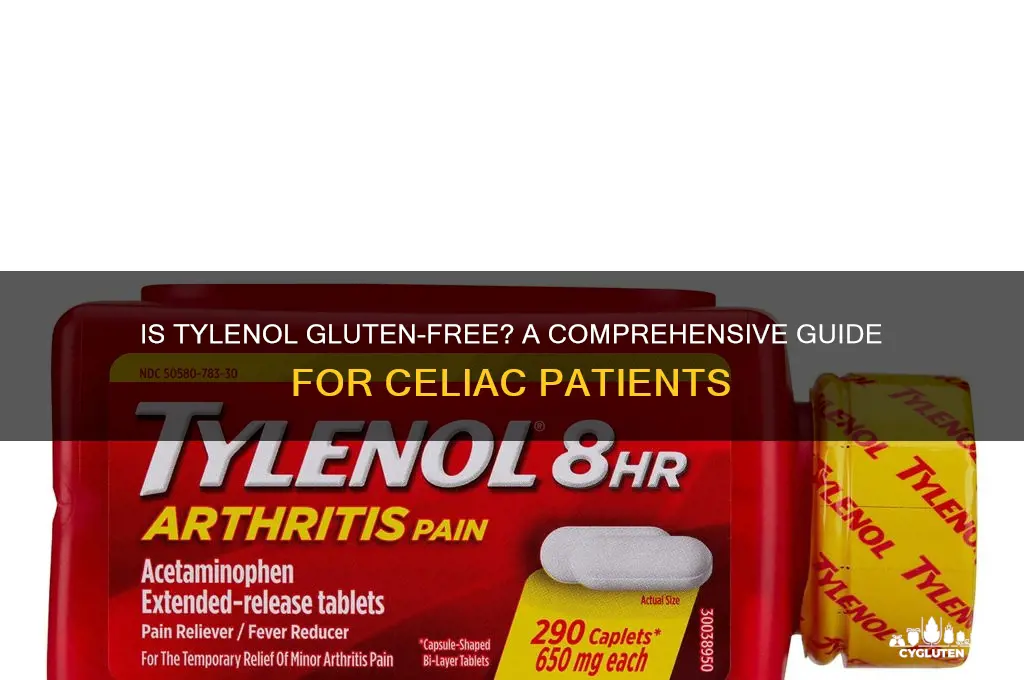 are tylenol gluten free