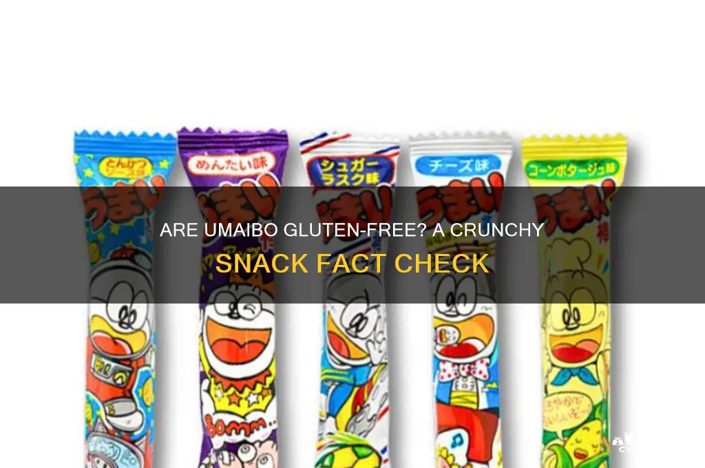 are umaibo gluten free