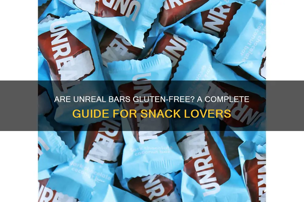 are unreal bars gluten free