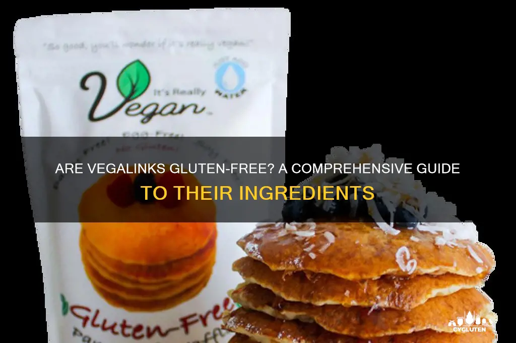 are vegalinks gluten free
