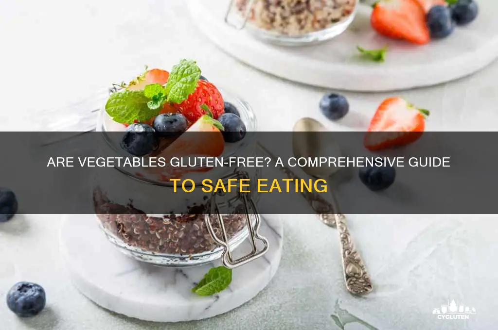 are vegetables glute free