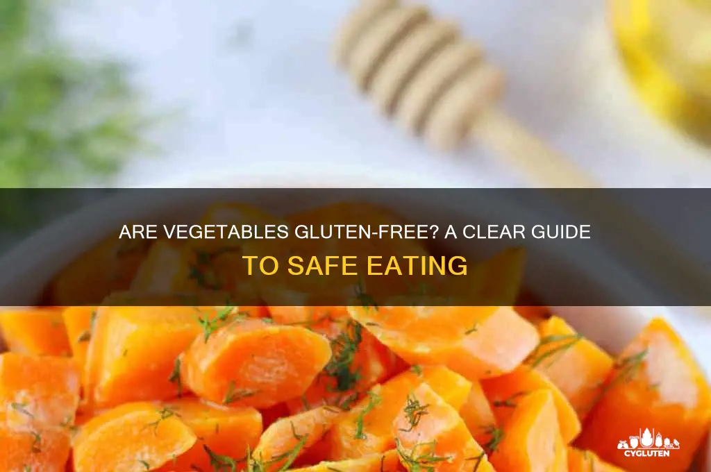 are vegetables gluten free