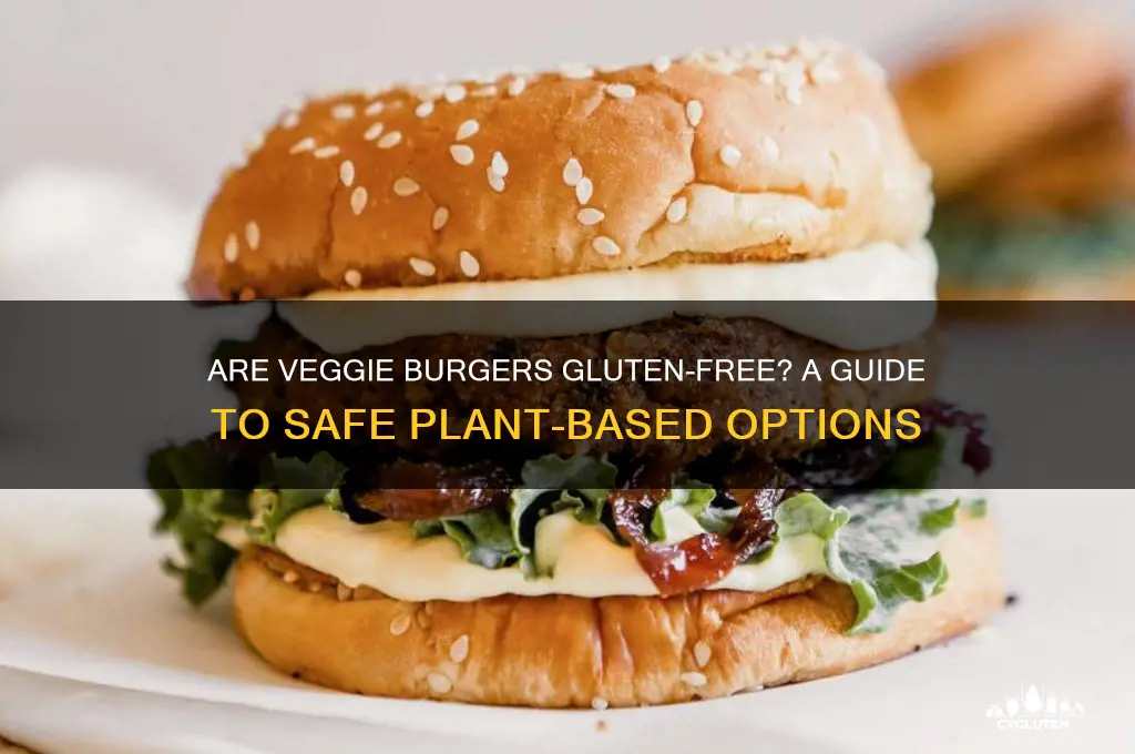 are veggie burgers gluten free