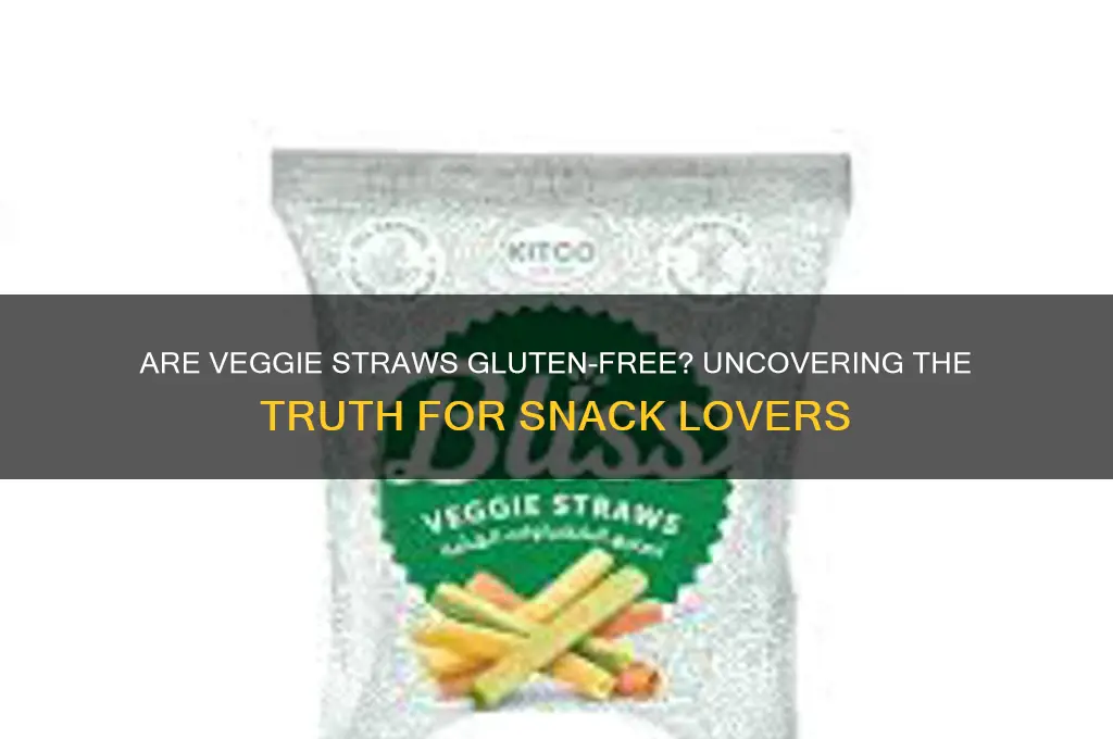 are veggie straws gluten free