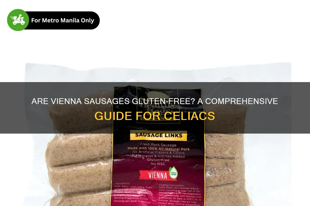 are vienna sausages gluten free