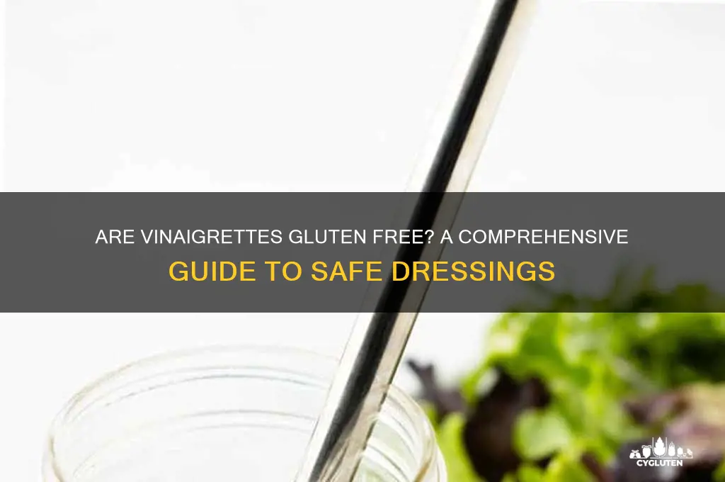 are vinaigrettes gluten free