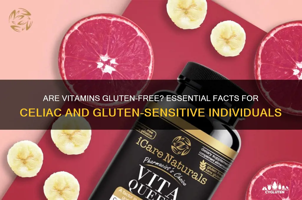are vitamins gluten free