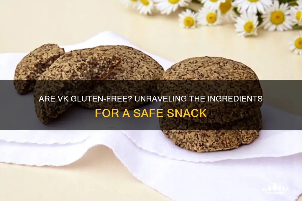 are vk gluten free