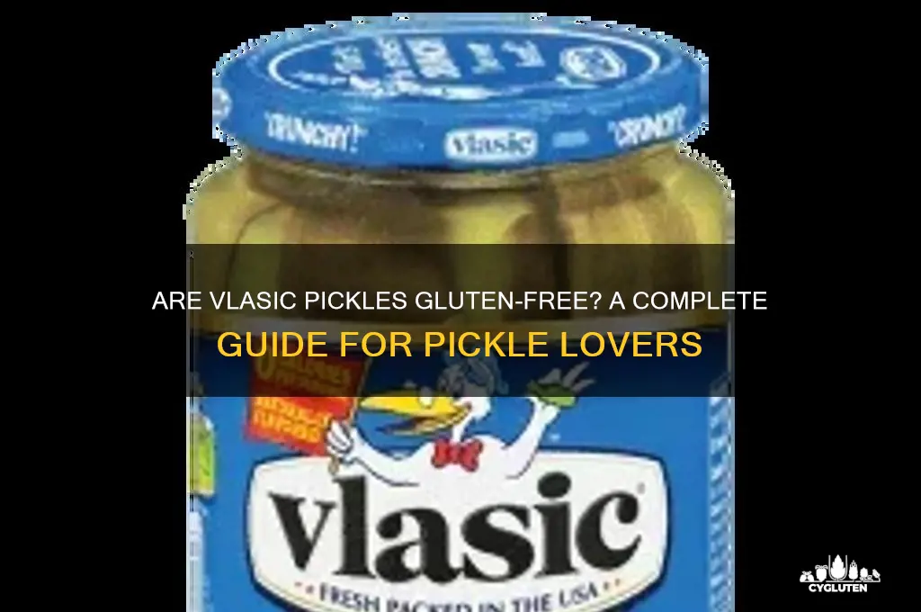 are vlasic pickles gluten free