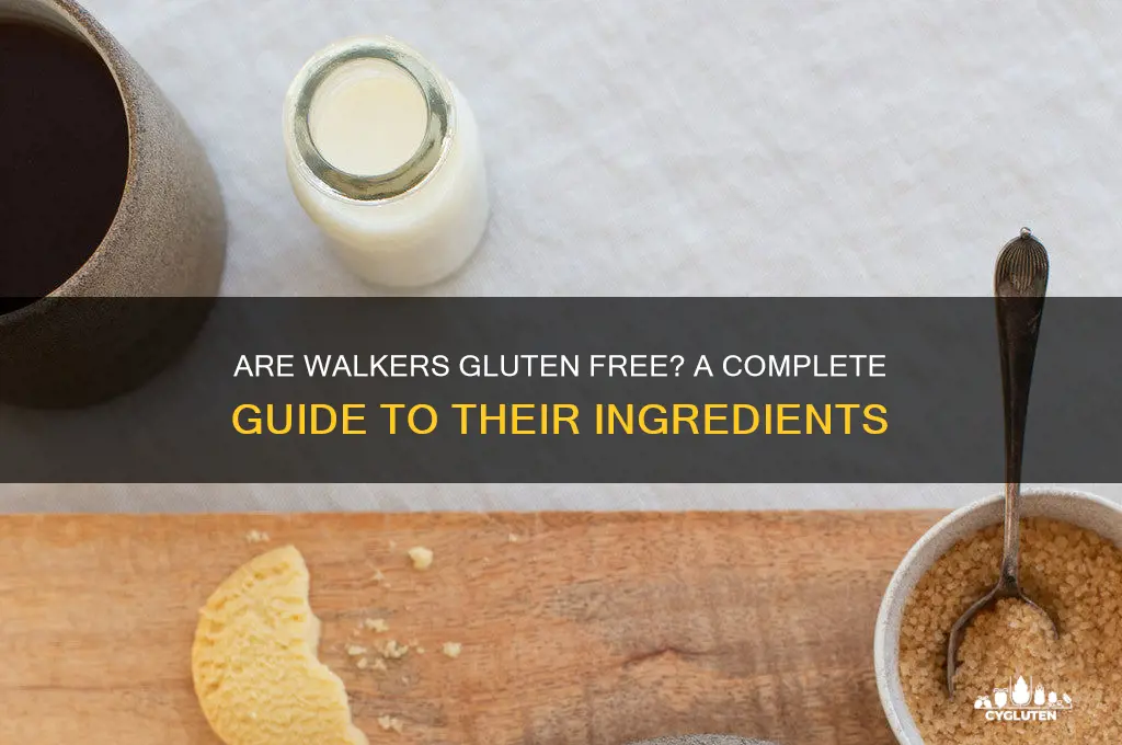 are walkers gluten free