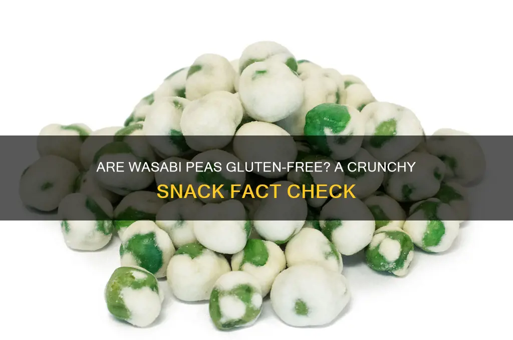 are wasabi peas gluten free