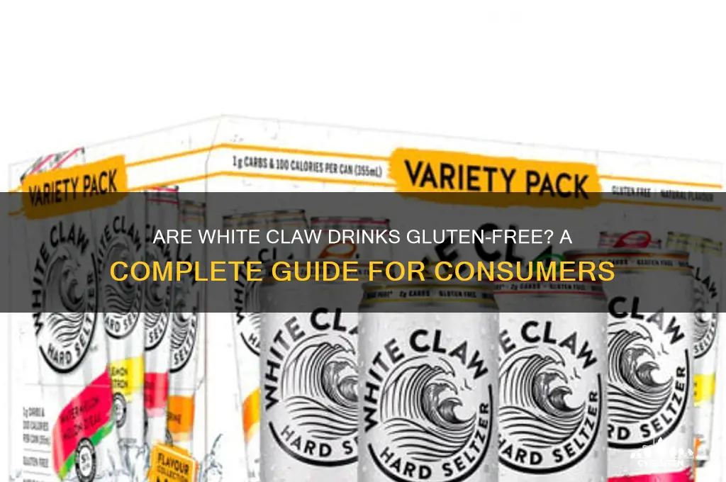are white claw gluten free
