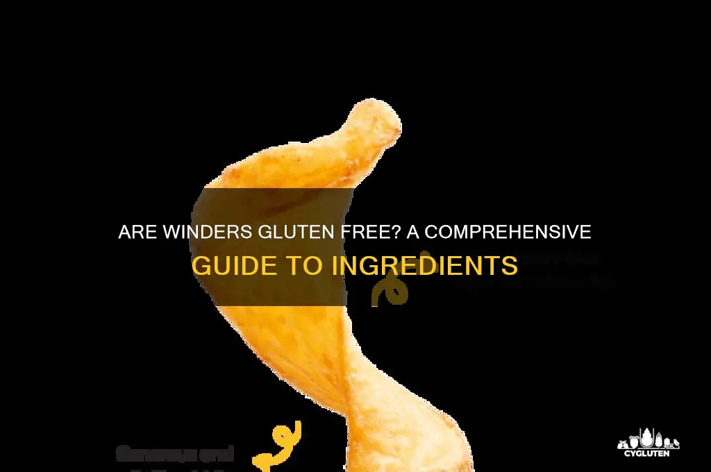 are winders gluten free