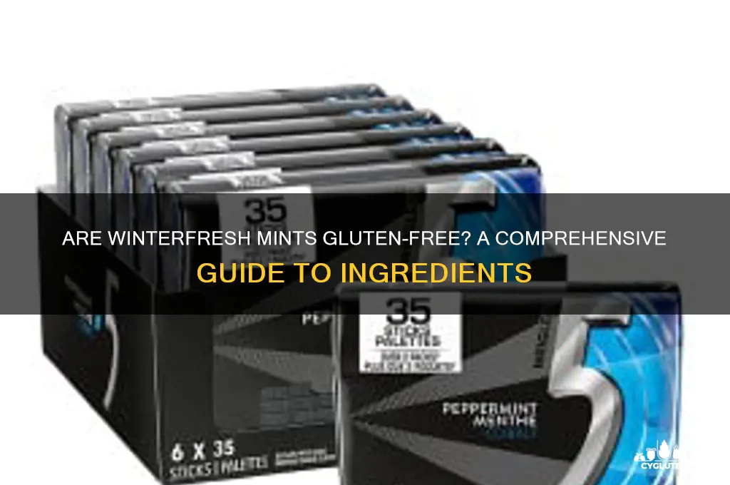 are wintomints gluten free