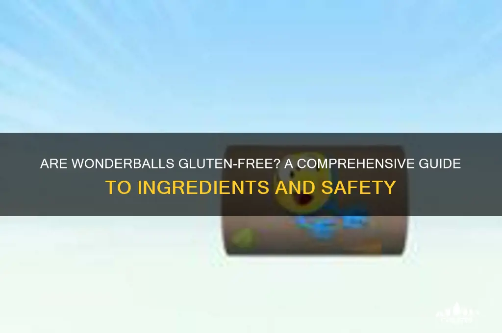 are wonderballs gluten free