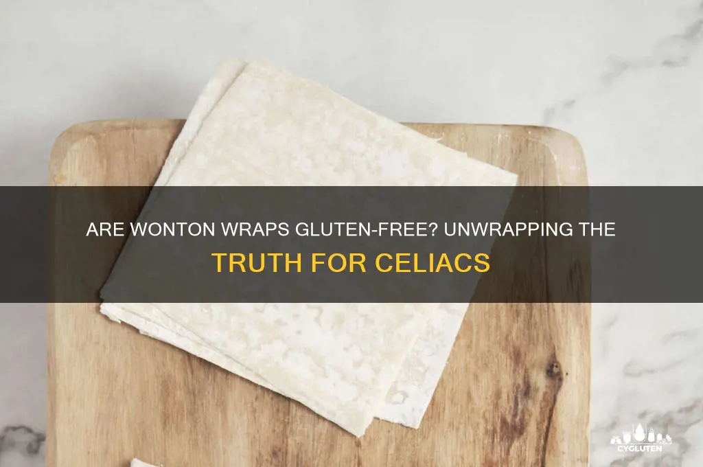 are wonton wraps gluten free