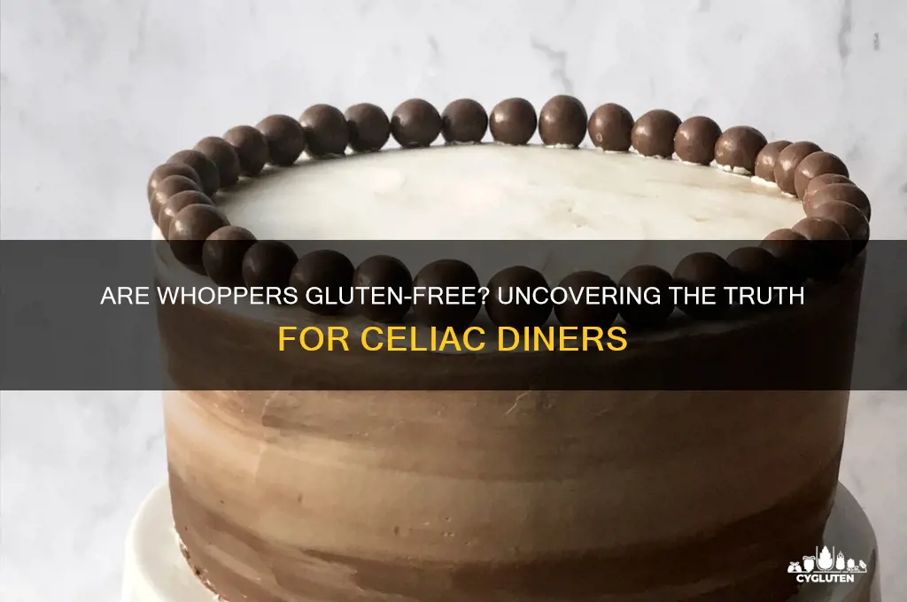 are woppers gluten free