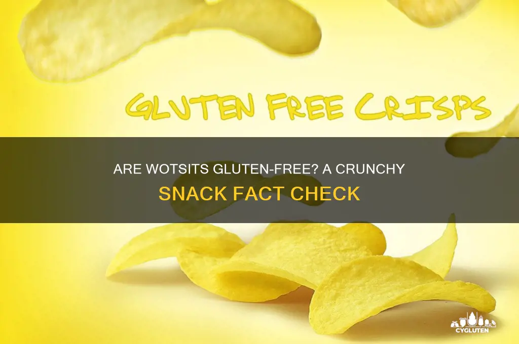 are wotsits gluten free