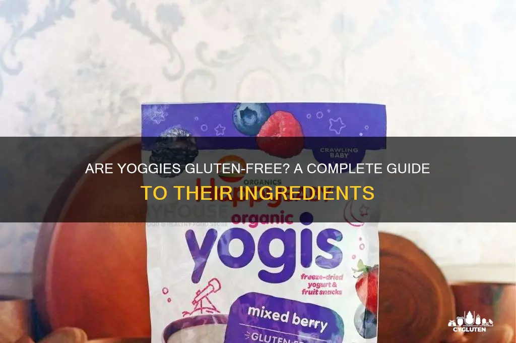 are yoggies gluten free