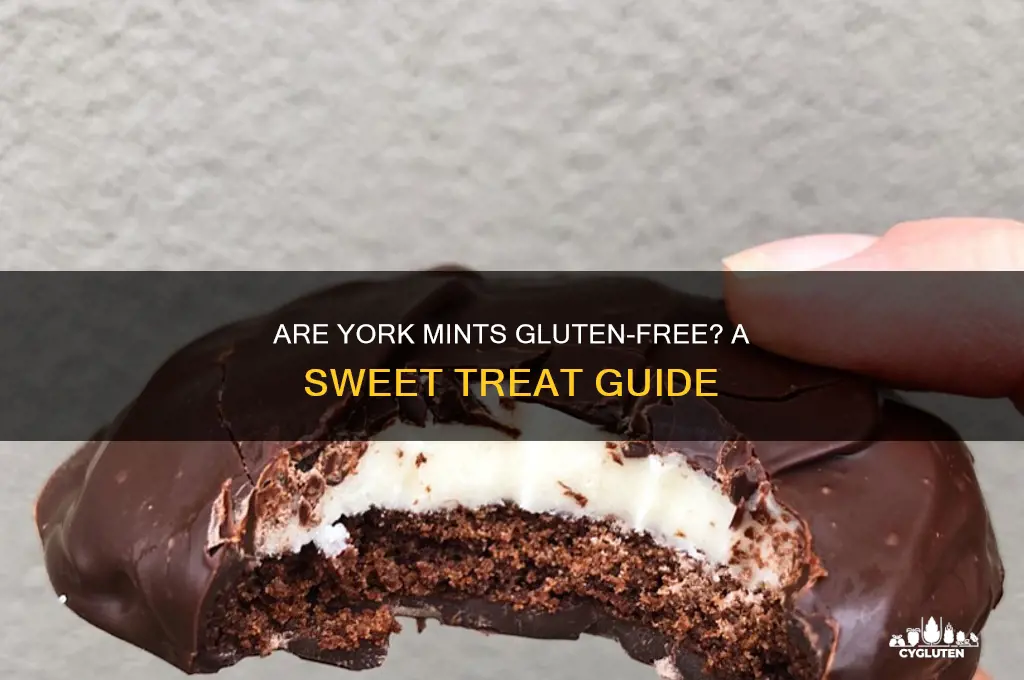 are york mints gluten free