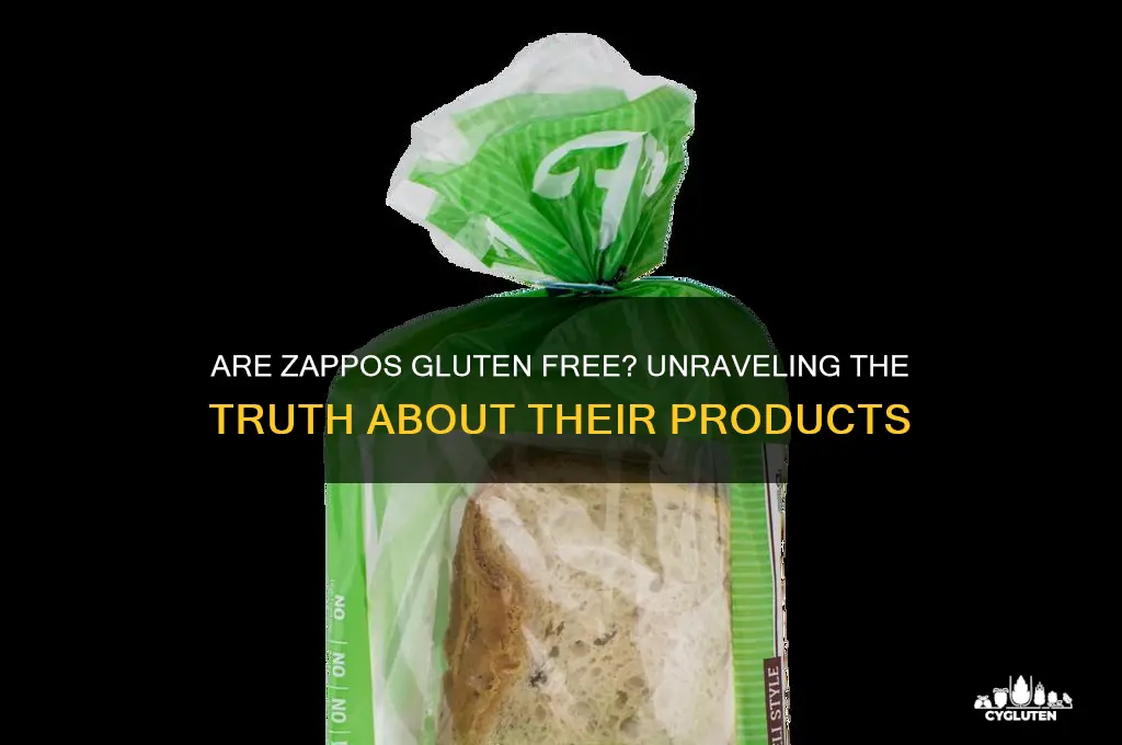 are zappos gluten free