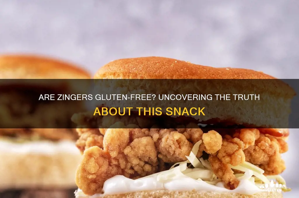are zingers gluten free