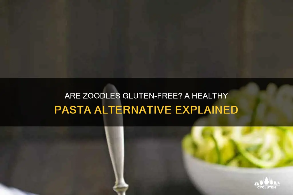 are zoodles gluten free