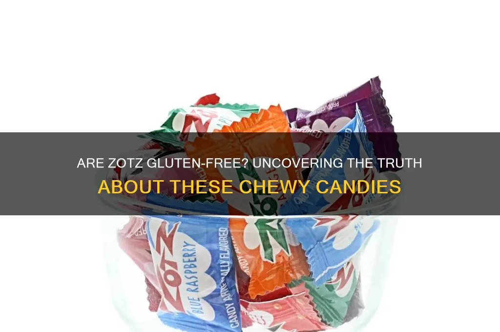 are zotz gluten free