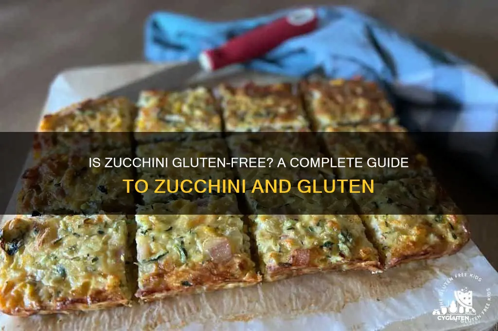 are zucchini gluten free