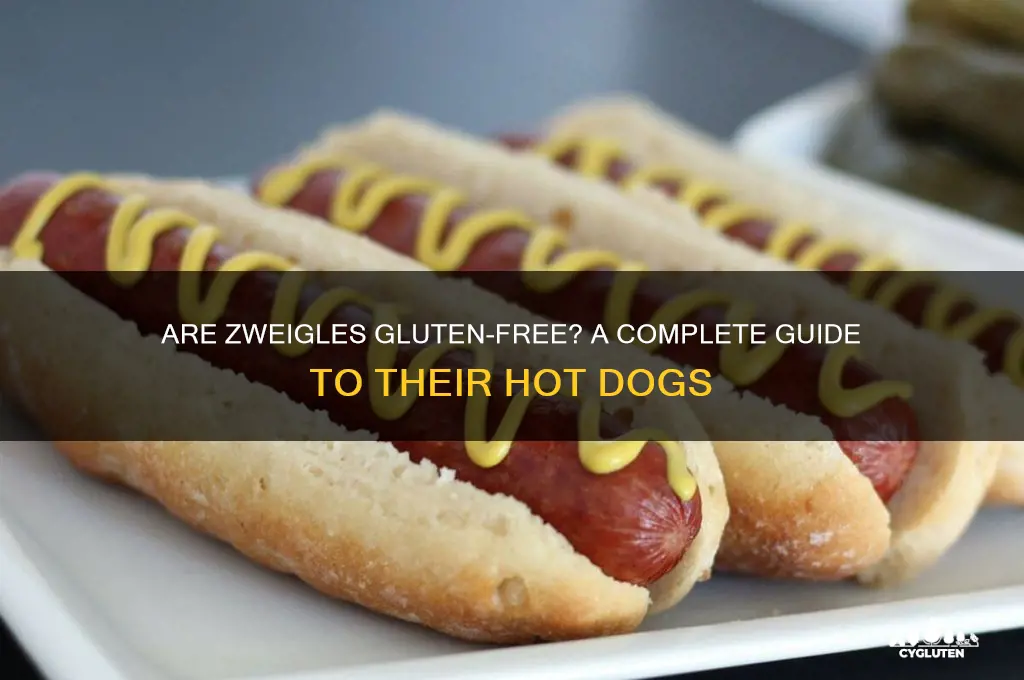 are zweigles gluten free