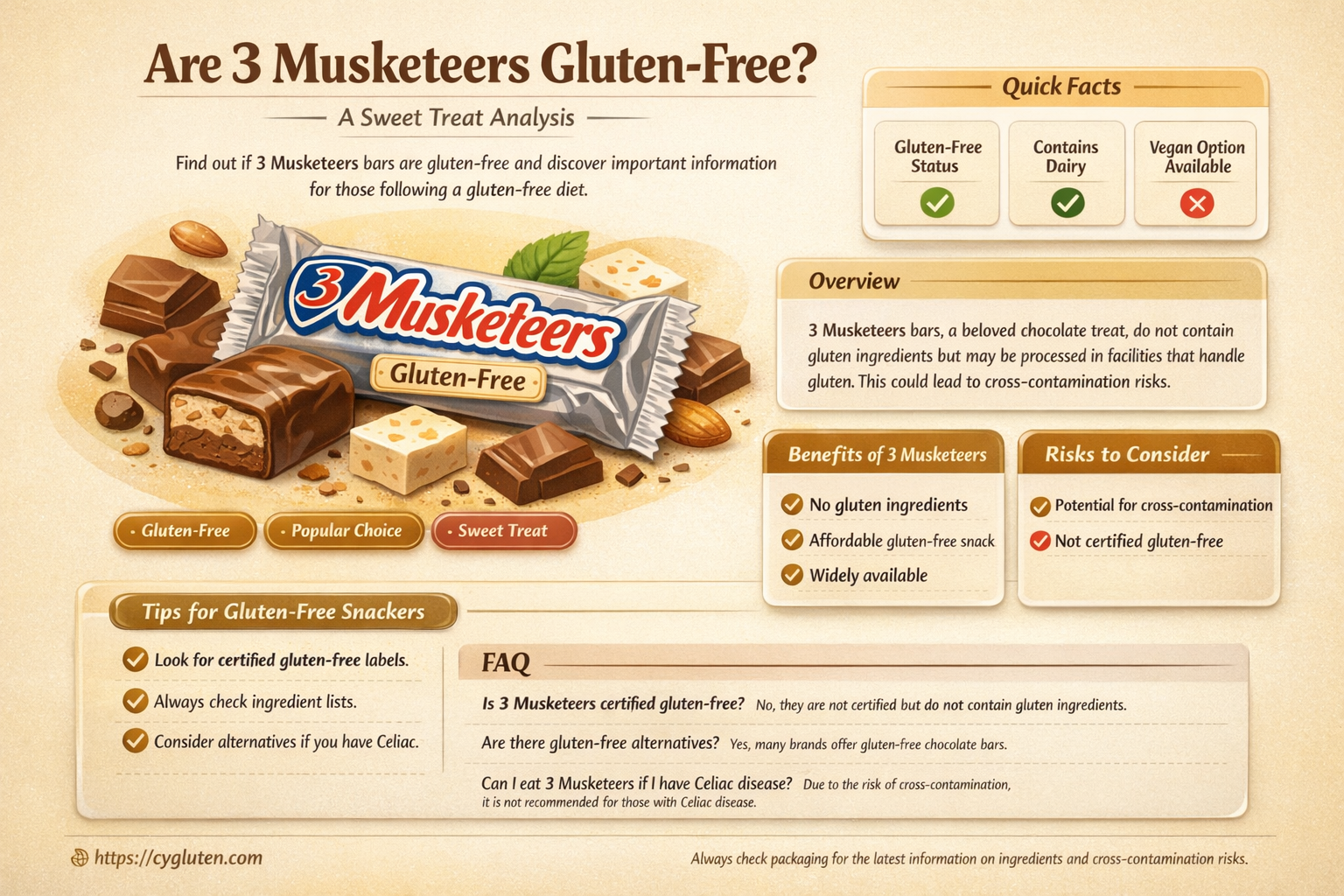 are 3 muska gluten free