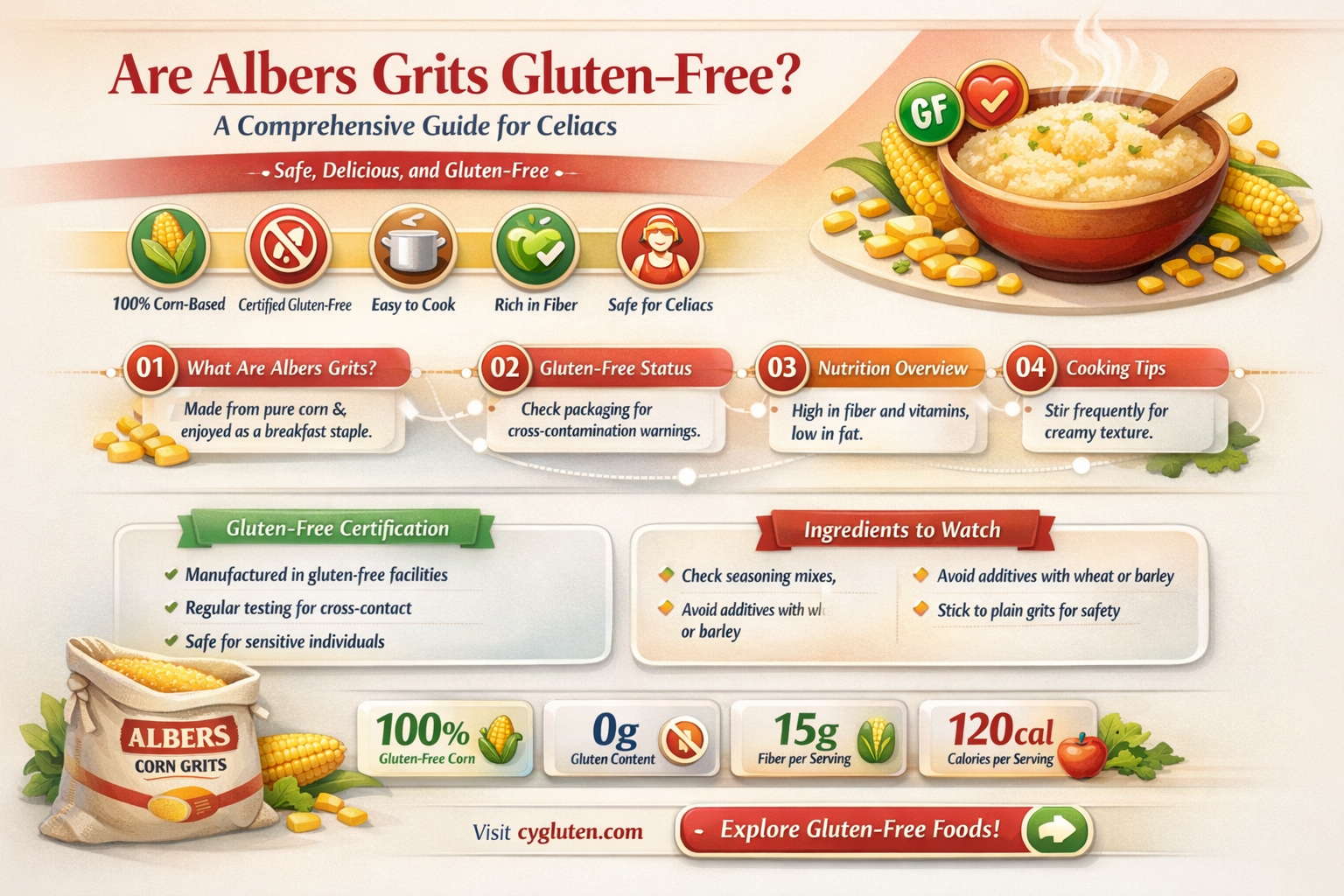 are albers grits gluten free