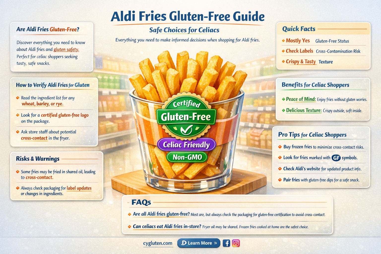 are aldi fries gluten free
