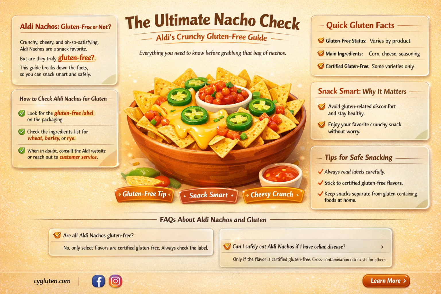 are aldi nachos gluten free