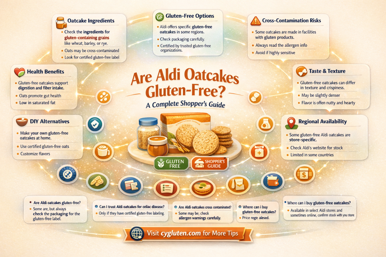 are aldi oatcakes gluten free