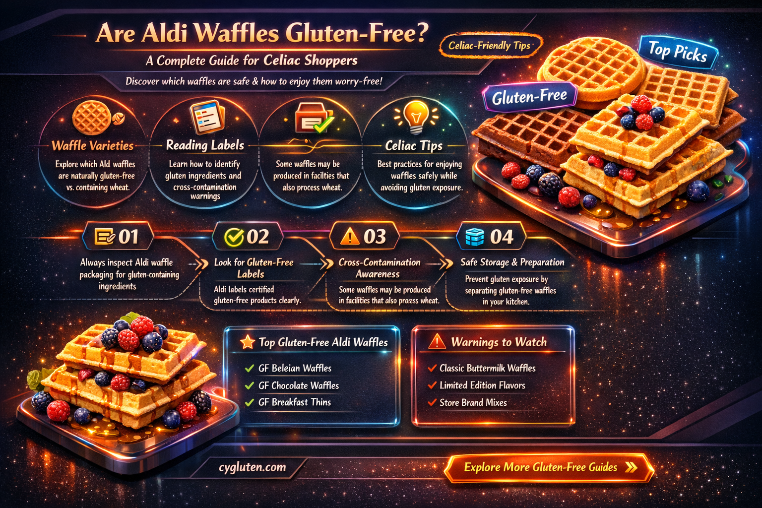 are aldi waffles gluten free
