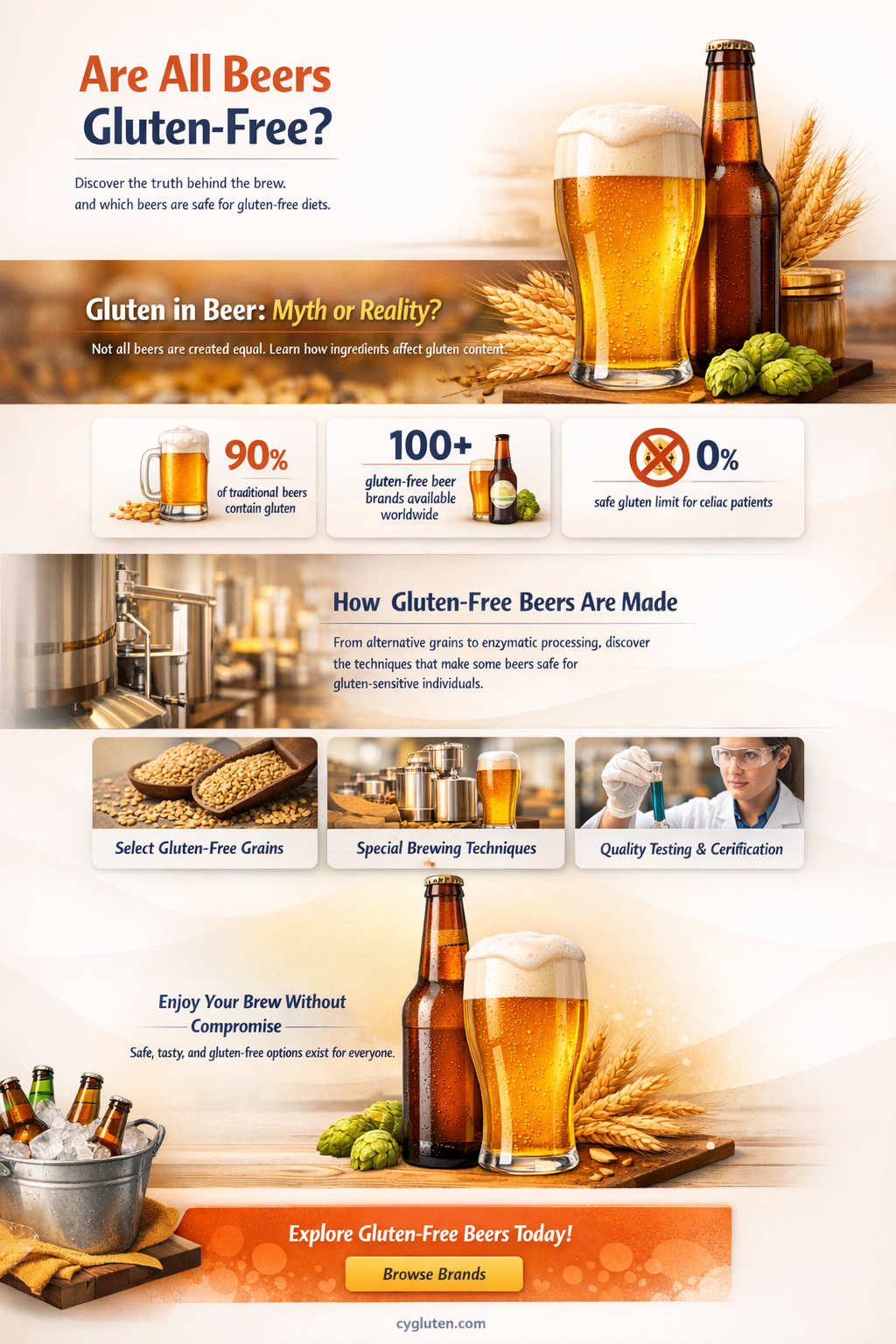 are all beers gluten free