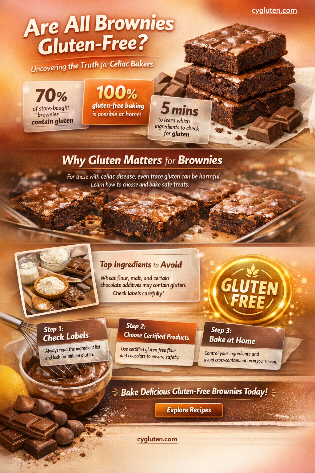 are all brownies gluten free