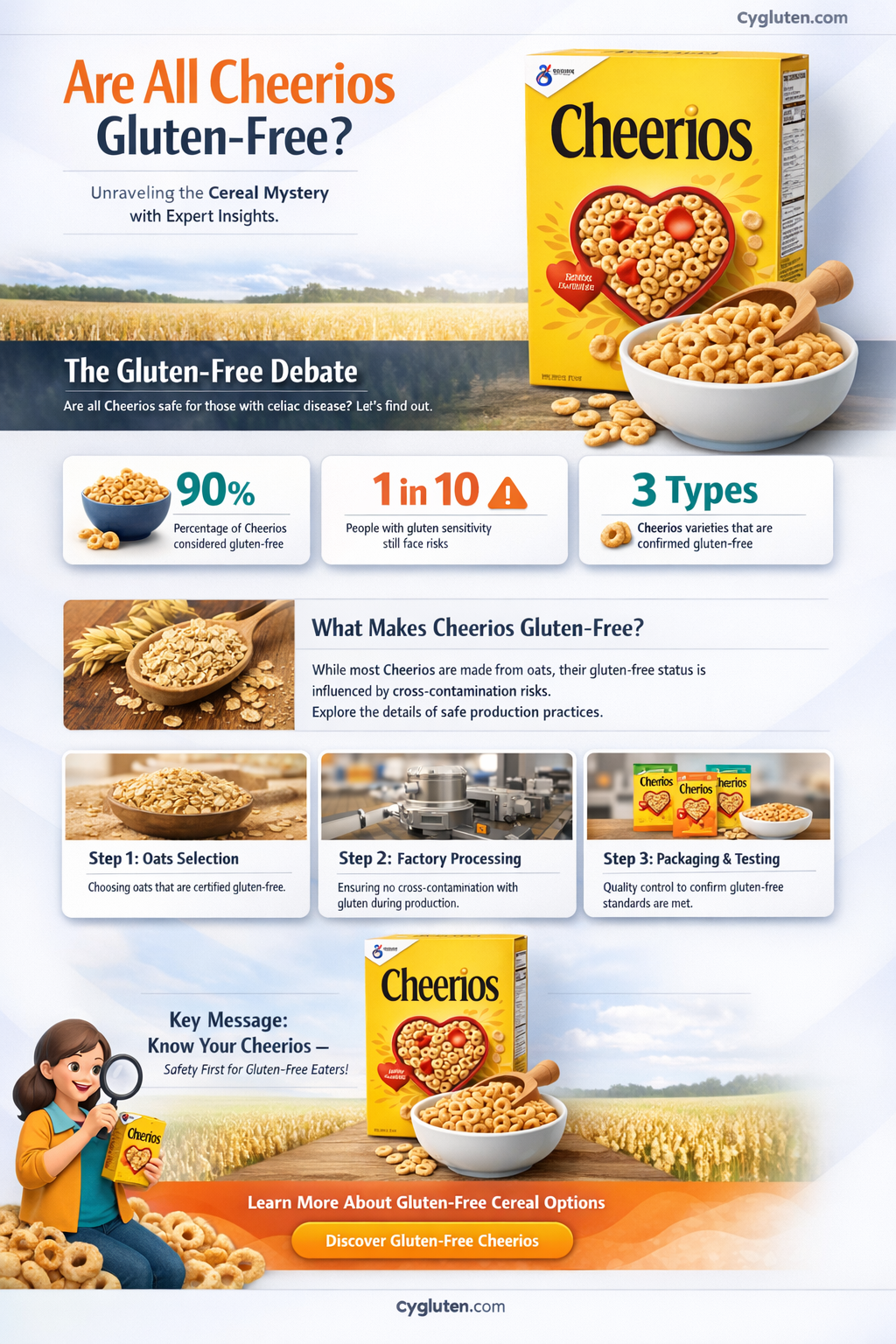 are all cherrios gluten free