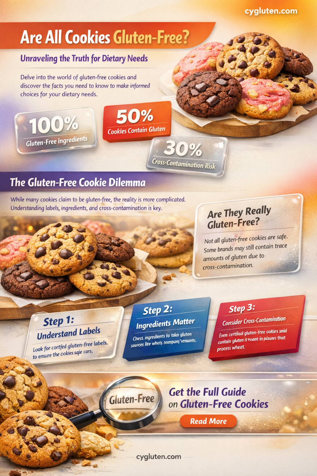 are all cookies gluten free