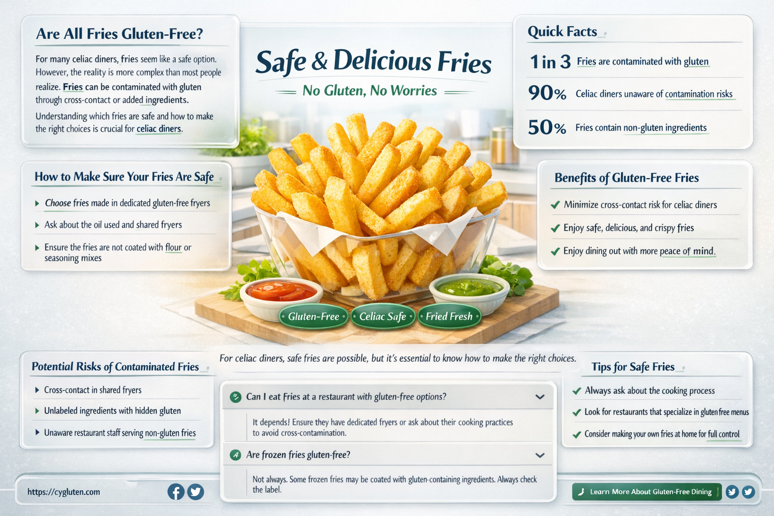 are all fries gluten free