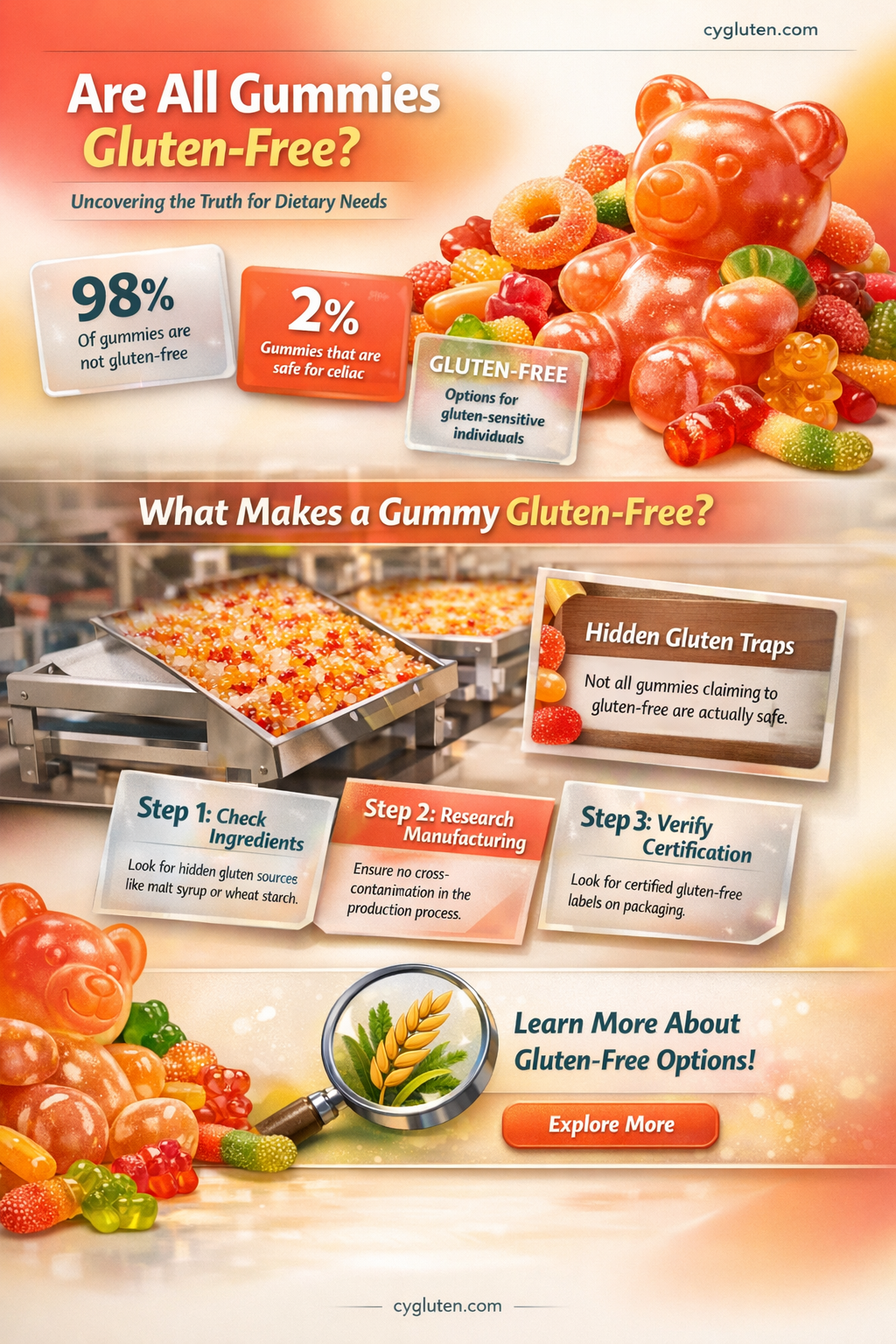are all gummies gluten free